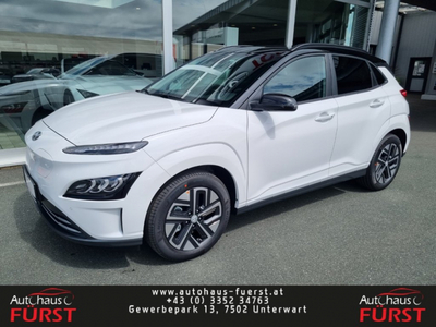 Hyundai Kona Vorführwagen, Elektro, Weiß, Burgenland, ID 1130686