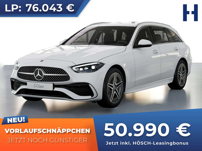 Mercedes-Benz C 220 d T AMG DIGITAL LIGHT 360° AHK WIE NEU ++