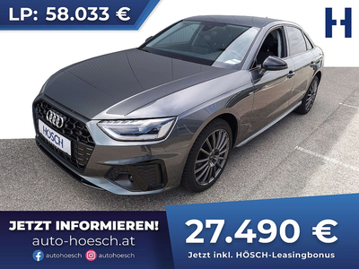 Audi A4 35 TDI S-Line BLACK VIRTUAL MMI+ ASSISTENZ