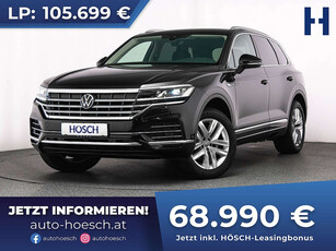 VW Touareg 3.0 TDI Elegance 4M LEDER AHK STHZ ACC