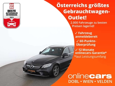 Mercedes-Benz C 220 T d AMG Line Aut LED AHK LEDER NAVI TEMP