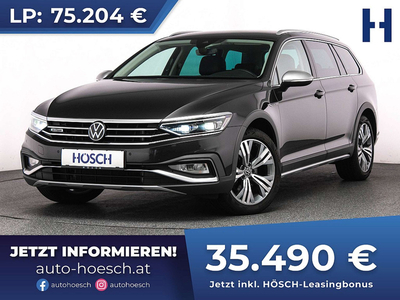 VW Passat 4M TDI LEDER MATRIX AHK STHZ -53%