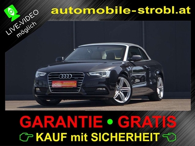 Audi A5 Cabrio 2,0 TDI qu. DPF*Top.Ausst.NP:€65tsd*GARA...