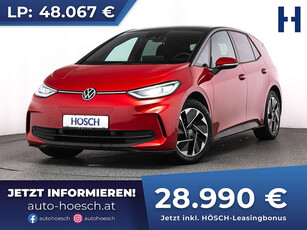 VW ID.3 Pro 62kWh 3 PAKETE + 18er WIE NEU -40%