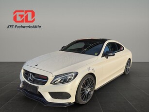 Mercedes-Benz C 250 Coupe Aut, AMG Line ,Panorama ,Designo Weiss