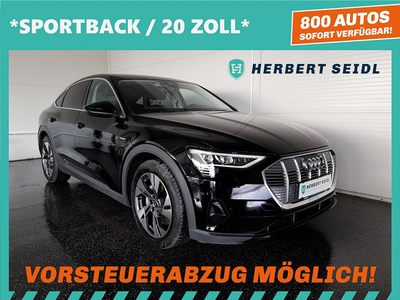 Audi e-tron SB 50 quattro *20 ZOLL / VIRTUELL / LUFT / LED ...