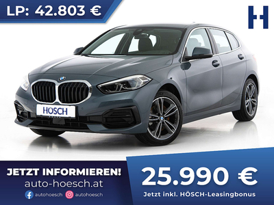 BMW 116 d Sport Line LIVE PROF ALARM M-LENKR. -37%