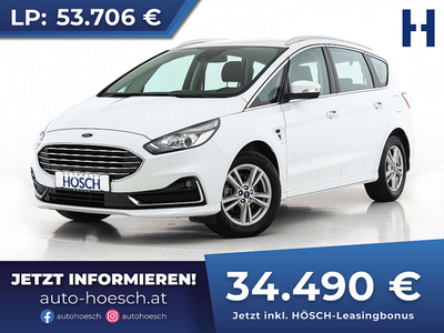 Ford S-MAX Gebrauchtwagen, Elektro/Benzin (Hybrid), Weiß, Oberösterreich, ID 1068257