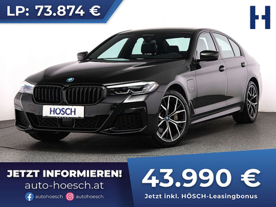 BMW 530 e M-Sport LEDER AHK 19er ACC WIE NEU -40%