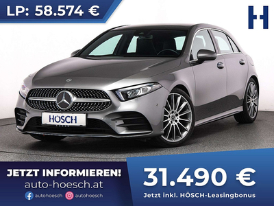 Mercedes-Benz A 200 PREMIUM 19er PANO LEDER AHK -46%