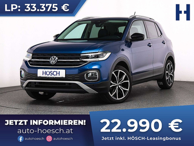 VW T-Cross Style TSI Aut. DESIGNPAEKT LED ACC++