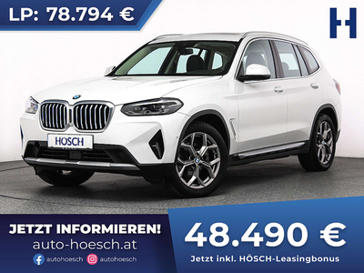 BMW X3 xDrive 20i LIVE PLUS LEDER 19er PANO ACC -38%