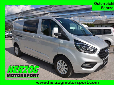 Ford Transit Custom Kasten DOKA 2,0 L2 Aut. XENON ACC AHV ALU 1.Besitz