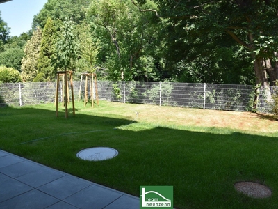 Ihre Familie wird es lieben - Geräumige 4.Zimmer-Wohnung mit riesigen Garten und Blick zum Bach