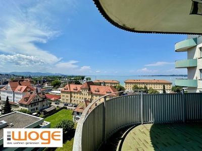 geräumige, helle 3 Zimmer Wohnung mit Balkon und Blick auf den Bodensee