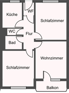 Vermietete 3 Zimmer-Anlegerwohnung (Top W11)