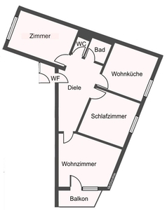 Vermietete 3 Zimmer-Anlegerwohnung (Top W18)