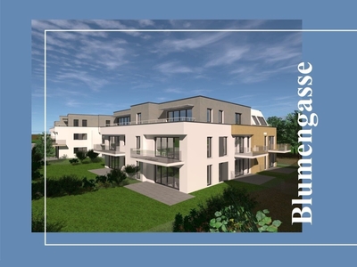 Blumengasse - Bauteil B | Neubauprojekt | 2 Zimmer Wohnung - EG | Terrasse & Garten | Belagsfertig | Tiefgaragenstellplatz optional | Ende 2024 (Top B