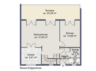 Reihenhaus in Miete mit Kaufoption