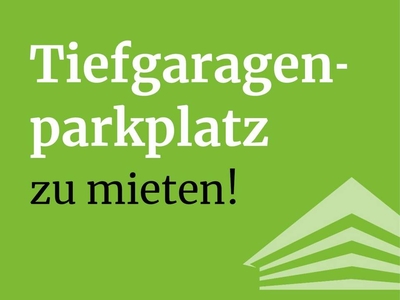 Pillweinstraße: Tiefgaragenplatz (Stapelparkplatz) ab sofort zu mieten! Monatlich kündbar!