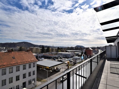 Traum-Penthouse in Graz-Gösting mit atemberaubendem Schlossbergblick, Dachterrasse, Tiefgarage und Kellerabteil!