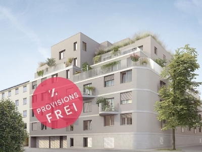 Aktion: PROVISIONSFREI im Mai - Energieeffizienter Neubau KH:EK:51 | Einzigartige 3-Zimmerwohnung mit 10 m² Terrasse Richtung Innenhof | Photovoltaika