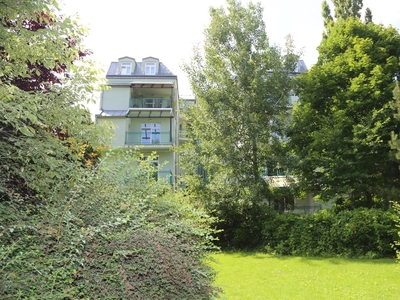 Maisonette mit Balkon & direktem Blick in den Stadtpark - inklusive einem Tiefgaragenparkplatz