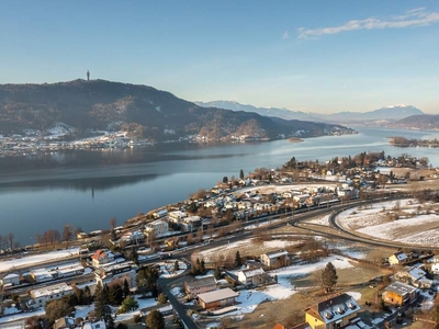 Baugrund nahe Wörthersee mit baubewilligtem Projekt - fünf Wohnungen.