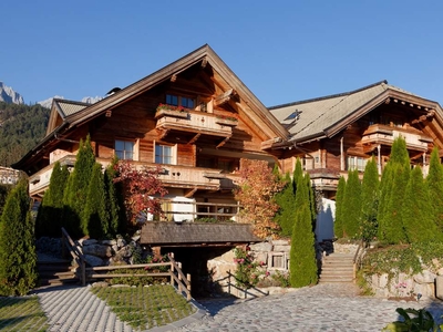 Traumhafte Gartenwohnung im Tiroler Stil in Ruhelage mit Kaiserblick