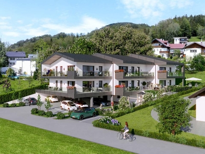 Baustart erfolgt ! Premium Wohnvergnügen - Am Sonnenhang Mondsee - W3 - 4 Zi Gartenwohnung