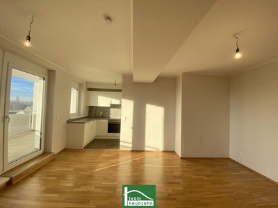 Exklusive 3 Zimmer Wohnung mit großer Terrasse und Abendsonne! Zusätzliche GEMEINSCHAFTLICHE DACHTERRASSE!