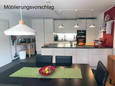 Hochwertige sonnige 3 bis 4-Zimmer-Gartenwohnung mit TG-Stellplatz und Gartenhaus