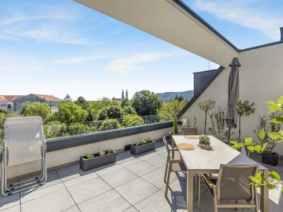 Dachterrassenwohnung mit Fernblick