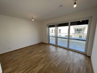 NEUBAU! Moderne 2-Zimmer-Penthousewohnung mit Terrasse!