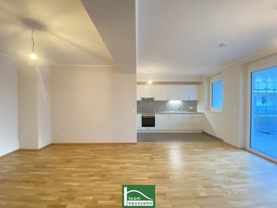 Perfekt geschnittene Wohnung mit großer Innenhof-Loggia und Premium-Ausstattung! GEMEINSCHAFTLICHE DACHTERRASSE!