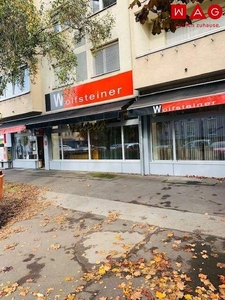 UMSATZPOTENTIAL dank starker Frequenz! Geschäfts-/Büro-/Ordinationsfläche Ecke UNION-/KEFERGUTSTR. im kaufkräftigen Keferfeld - max. Flexibilität im Innenausbau - XL-Schaufenster - aktuelle Ausstattung LEBENSMITTEL-/EINZELHANDEL