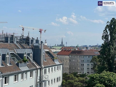 Dachgeschoss-Traum mit Blick auf den Steffl! Maisonette Wohnung in 1090! Jetzt zugreifen!