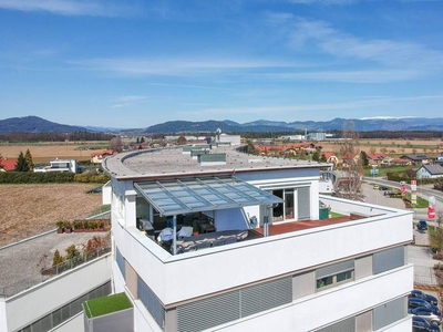 *** Exklusiv *** Traumhaftes Penthouse mit großer Terrasse und Blick auf die Karawanken