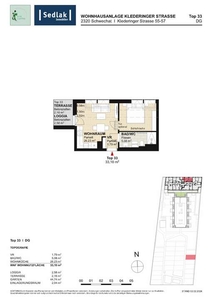 Bezugsfertig! Kleegarten_gemütliche 2-Zimmer DG Wohnung mit Loggia und Gartenabteil_T33_PROVISIONSFREI!