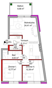 Top 4 - Vermietete, kernsanierte Wohnung in Zentrumslage zu verkaufen!