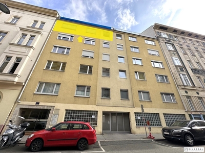 HERMANNGASSE | Großzügig geschnittene 3 Zimmer Wohnung mit Potenzial | 5. Liftstock | OPTIONAL: Garagenbox für 1-2 PKWs