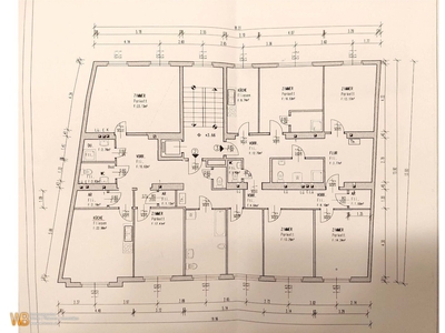 Ganze Etage Nähe Augarten: 220m², 7 Zimmer, 4 Badezimmer, 2 Küchen, 2 separate Wohneinheiten