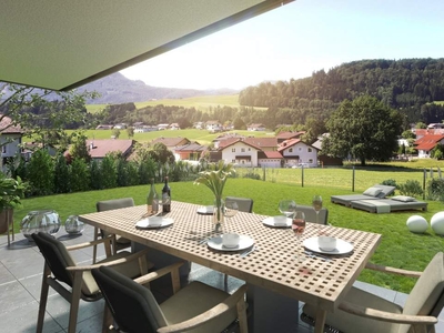 Traumhafte 2 Zimmer Wohnung mit 90m² Garten in Mondsee