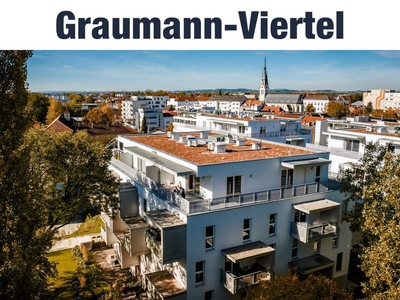 Das exklusivste Penthouse in Traun! 98m², 3 Zimmer, 2 WCs, 2 Bäder, Klimaanlage, Erstbezug