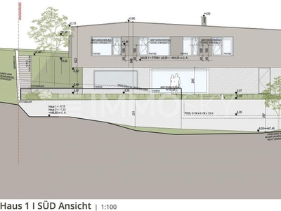 Sowohl Fernblick als auch Zentrumsnähe - mit Garten und Terrasse