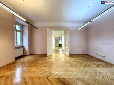 Traumbüro im Altbaujuwel in der Grazer Innenstadt gleich gegenüber des Bezirksgericht Graz-Ost: Büro mit ca. 136 m² in der Pestalozzistraße - gleich anfragen!