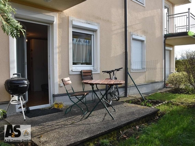 Top-Zentrum-Lage: 45m² Garten-Wohnung in SALZBURG, Ruhelage am Mayburger-Kai, mit Tiefgarage