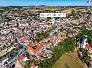 ZUM JUNGBRUNNEN! Ab ins Dachgeschoss ohne Schrägen! Familien-Hit mit Balkon und Terrasse! Beste Infrastruktur + Hochwertige Materialien + Garagenplatz optional!