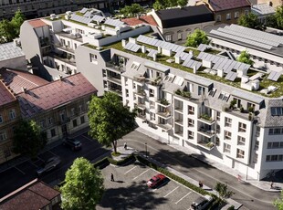 ZUM JUNGBRUNNEN! Ganz oben / Klein aber OHO / Mein Eigentum! Ideal aufgeteilt + Großer Balkon + Beste Infrastruktur + Hochwertige Materialien + Garagenplatz optional!