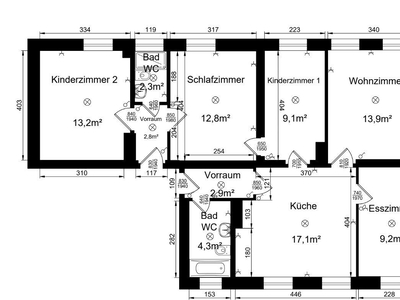 Ihr Traumdomizil in Steyr Münichholz: Außergewöhnliche 5-Zimmer-Wohnung in Toplage für große Familien! Saniert und Bezugsfertig ab 01.07.2024!